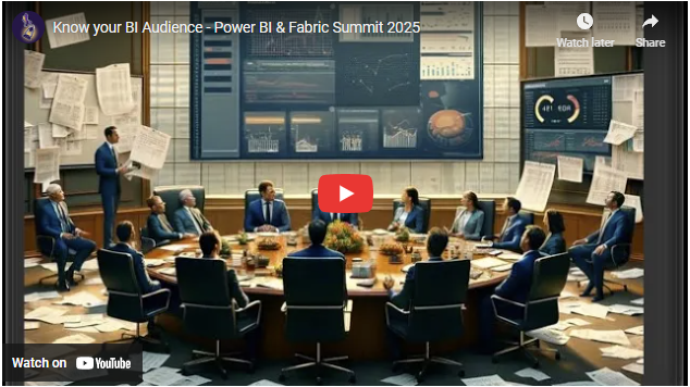 Gil Raviv presenting at Power BI Summit 2025